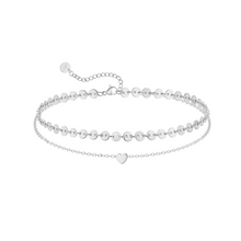 Download the image in the gallery viewer, SABBIA Anklet | stainless steel | waterproof
